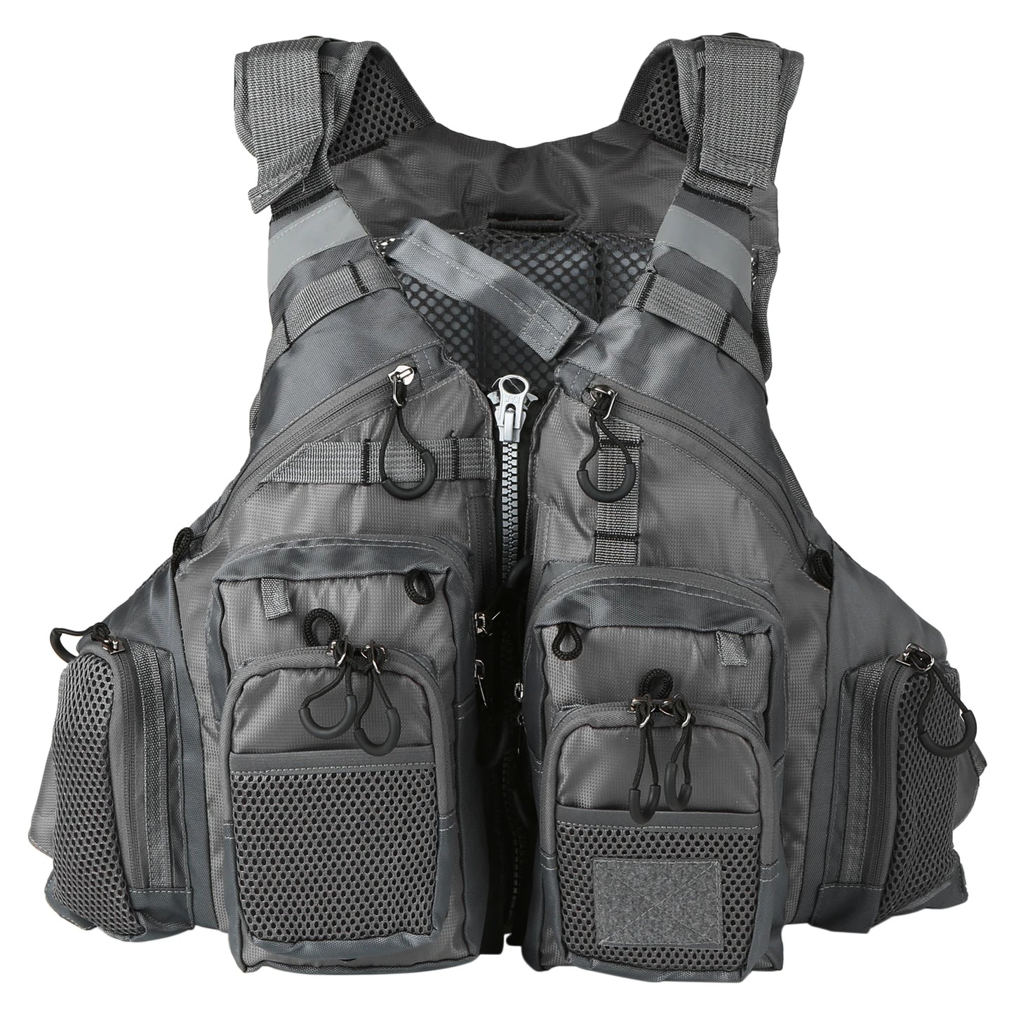 Lixada Padded Fishing Life Vest 209lb Bearing Life Safety Jacket Swimming Sailing Waistcoat Vest Floatation Floating Device