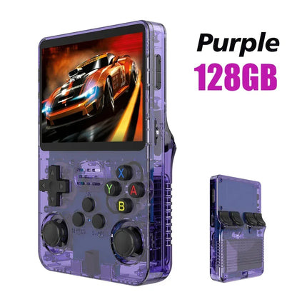 128G R36S Retro Video Game Console Linux System 3.5 Inch IPS Screen RK3326 Portable Pocket Player 64G 256G Games best Boys gifts