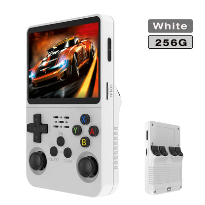 128G R36S Retro Video Game Console Linux System 3.5 Inch IPS Screen RK3326 Portable Pocket Player 64G 256G Games best Boys gifts