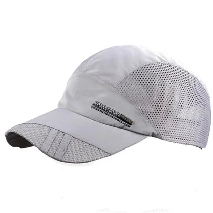 Adjustable Quick Dry Braethable Hat Running Baseball Summer Mesh Cap Visor Sports Cool Fashion Hot Outdoor Popular Men Women