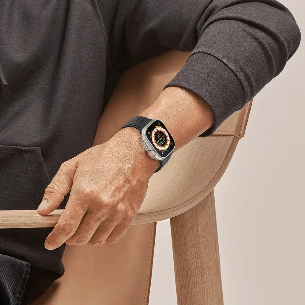 حلقة مغناطيسية لأشرطة ساعة Apple Watch