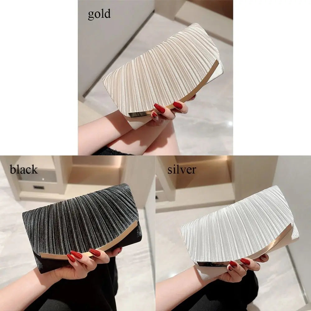 Fashion Ladies Luxury Sequins Clutches Evening Bags Glitter Banquet Handbags Women Chain Shoulder Bag Wedding Party Purse