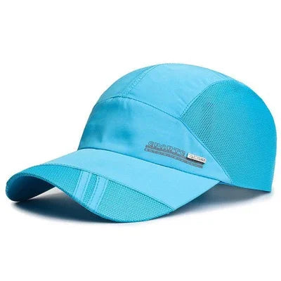 Adjustable Quick Dry Braethable Hat Running Baseball Summer Mesh Cap Visor Sports Cool Fashion Hot Outdoor Popular Men Women