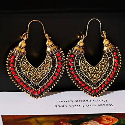 Bohemia Antique Bronze Indian Earrings