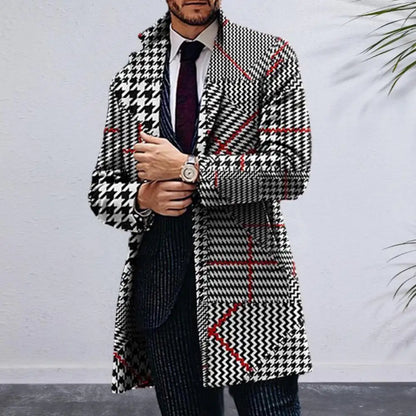 Geometric Pattern Coat