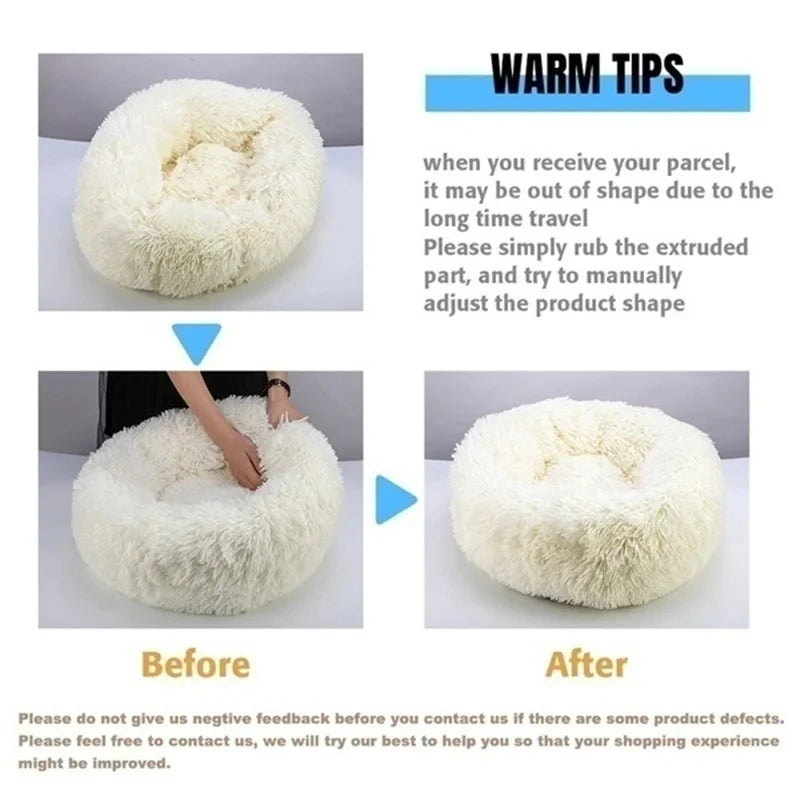 Fluffy Dog Bed