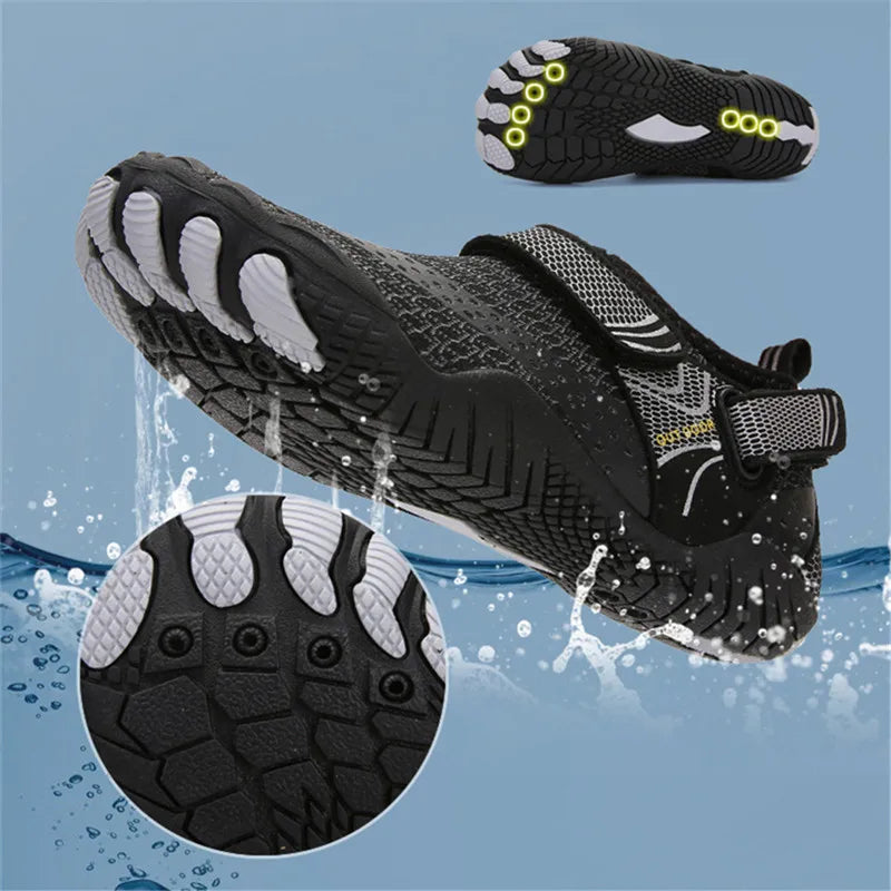 Water Shoes Men Women Beach Aqua Shoes Quick Dry Children Barefoot Upstream Hiking Parent-Child Wading Sneakers Swimming Shoes