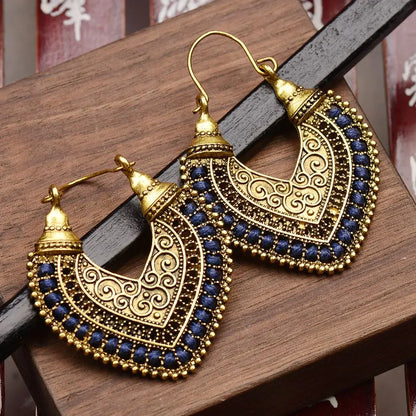 Bohemia Antique Bronze Indian Earrings