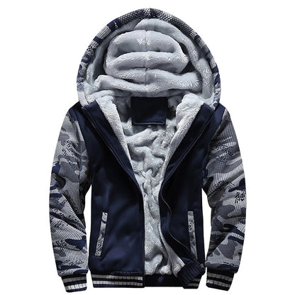 Casual Hoodies Streetwear Men's Coats