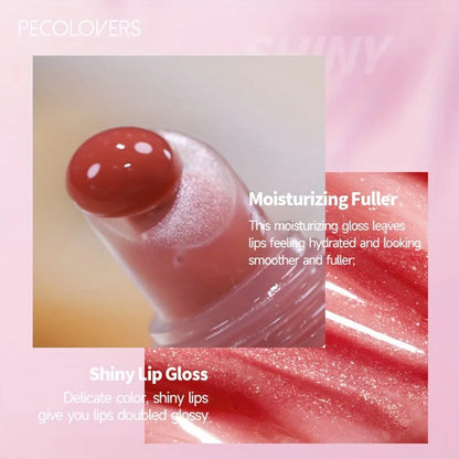 1PC Glitter Lip Gloss Moisturizing