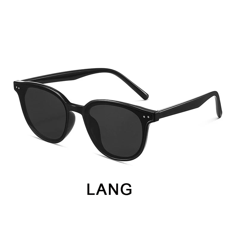 CLLOIO New Trend Sunglasses For Women And Men Simple Design Decorative Glasses  Car Driving Eyewear Unisex Sun Glasses UV400