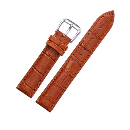 Universal Replacement  Leather Watch Strap Leather