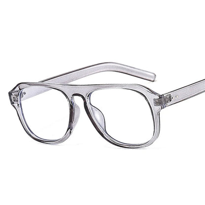 Vintage Glasses For Man Transparent Computer Square Anti Blue Light Eyewear Blocking Glasses Optical Spectacle Eyeglass