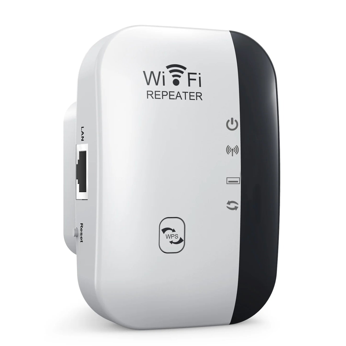 Wireless WiFi Repeater 300Mbps WiFi Extender Amplifier Booster Router 802.11N WPS Long Range 7 Status Light WiFi Repeater for PC