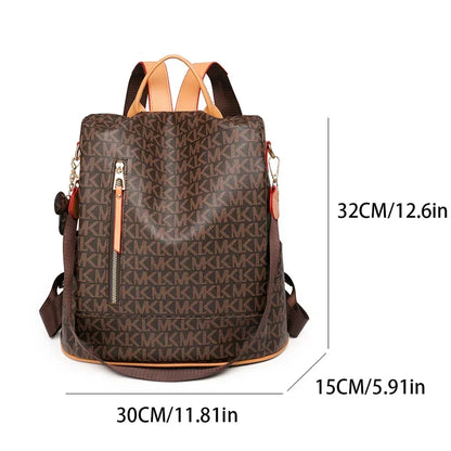 Fashion Backpack For Women PVC Waterproof