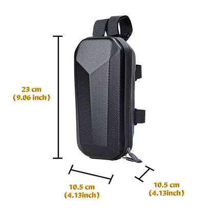 Electric Scooter Front Bag Waterproof Folding EVA Hard Shell Bags Bicycle Handlebar Hanging Bag Carry Bag Storage Accessories