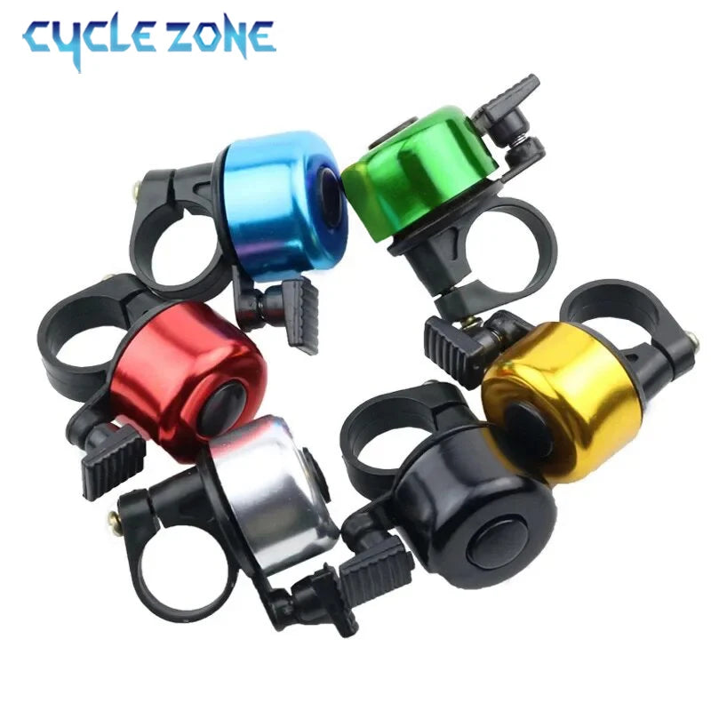 Bicycle Bell Bike Handlebar Bell Ring Aluminum Alloy Mountain Road Bike Horn Sound MTB Safety Warning Alarm Cycling Accessories