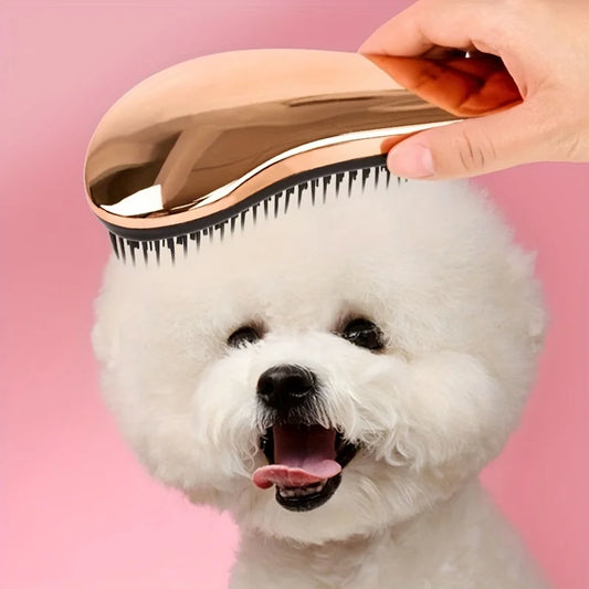 2-in-1 Dog Grooming Comb and Massage Brush