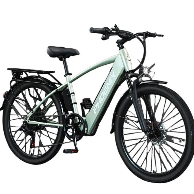 전자 먼지 자전거 48V25A Electric bicycle lithium Battery 26 Inch Variable Speed Light Fat Tire Mountain Bike