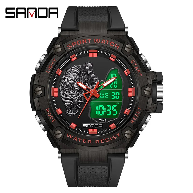 New Luxury Brand Fashion Watch Men's LED Digital Watch G outdoor professional waterproof military sports watch relojes hombre