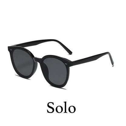 CLLOIO New Trend Sunglasses For Women And Men Simple Design Decorative Glasses  Car Driving Eyewear Unisex Sun Glasses UV400