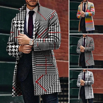 Geometric Pattern Coat