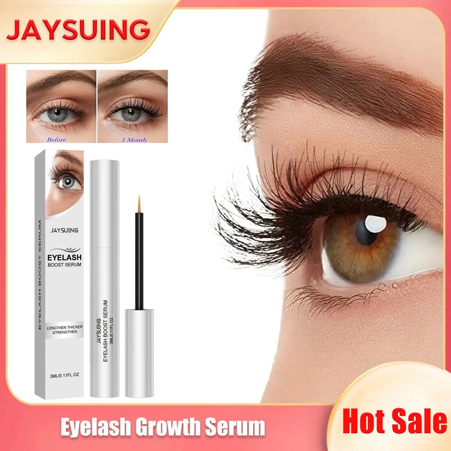 Enhancer Eyelash Growth Serum Promote Curling Mascara Curling Volume Thicker Lashes Natural Curling Eyelashes Lengthening Serum