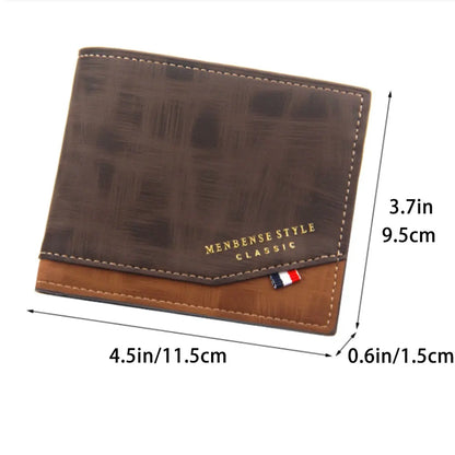 Men's  Large Capacity Leather Wallet