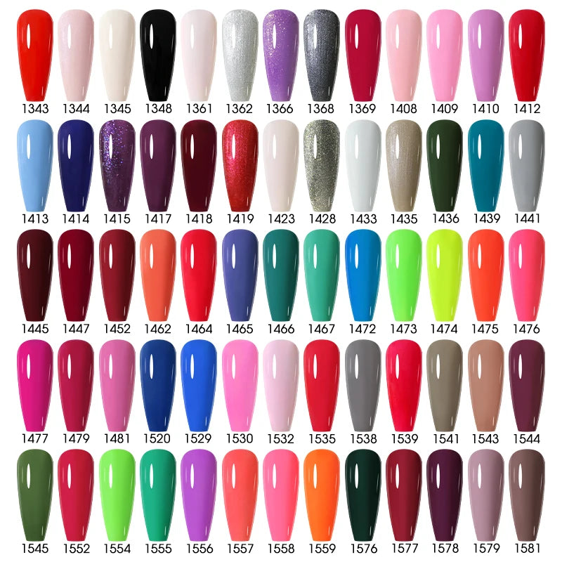 Clou Beaute Gel Nail Polish Pretty Color Salon Professional Sugar Nails Art Gels Varnish Soak Off UV LED 15ml Gel Polish Lacquer