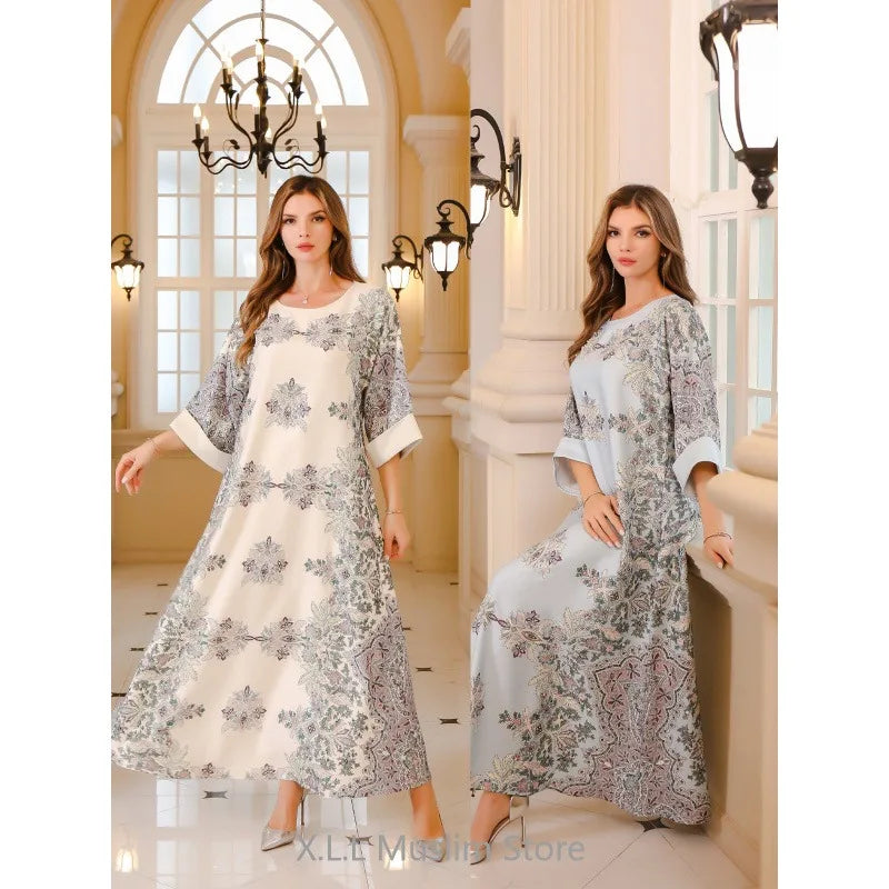 Turkey Party Evening Dresses Eid Ramadan Muslim Abaya Spring Summer Dubai 2024 Luxury Turkish Kaftan Kebaya Femme Robe Clothing