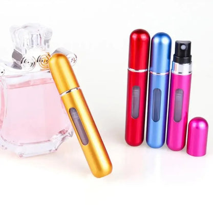 5ml Perfume Sub-bottles Bottom Filling High-end Portable Press Spray Small Spray Bottle Empty Bottle Sample Subpackaging Device