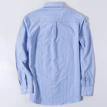 100% Cotton Oxford Men's Shirt Long Sleeve