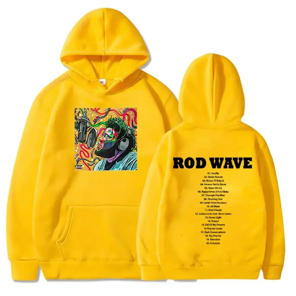 Rapper Rod Wave Hoodies Streetwear