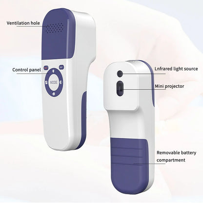 HandHeld Infrared Detector Medical Device Viewer QV600 Portable Vein Finder Machine Software Hair Removal Guide Lines