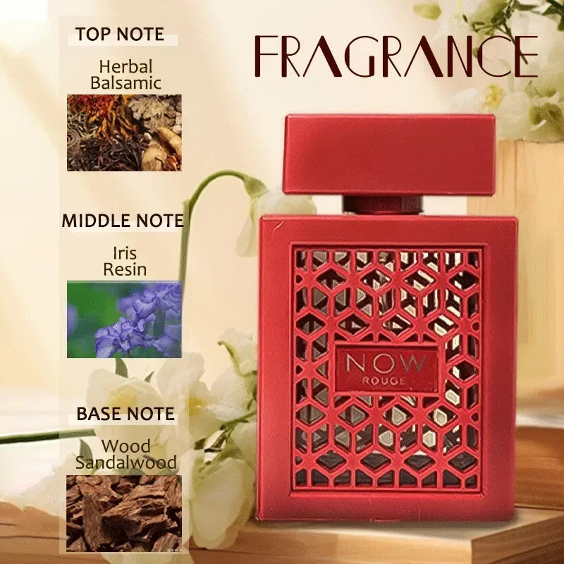 100ml Premium Brand Women Lasting Fragrance Body Spray Perfume Fresh Floral Scent Pheromone Eau De Parfum Men Cologne Parfumeur