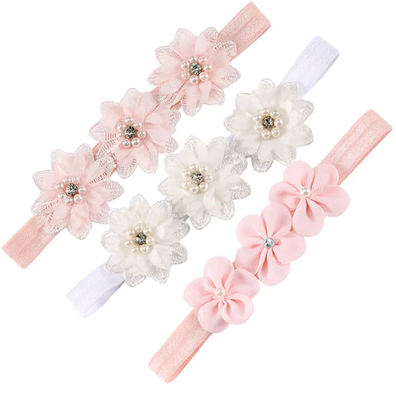 3Pcs/set Baby Girls Headbands Toddler & Hair Band