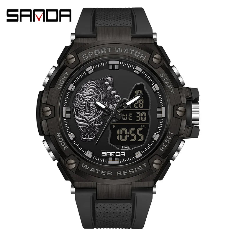 New Luxury Brand Fashion Watch Men's LED Digital Watch G outdoor professional waterproof military sports watch relojes hombre