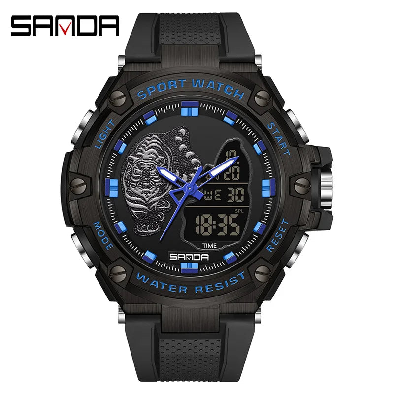 New Luxury Brand Fashion Watch Men's LED Digital Watch G outdoor professional waterproof military sports watch relojes hombre