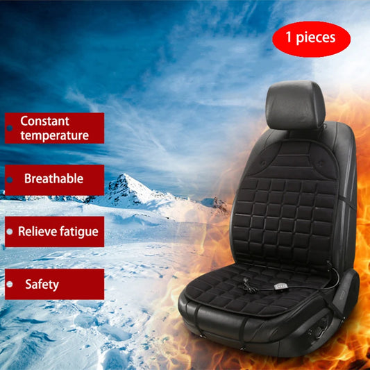 12V Car Heated Seats Winter Seat Heater Car Seat Heating Cushion Covers Car Electric Heated Seat Car Styling Winter Pad Cushions