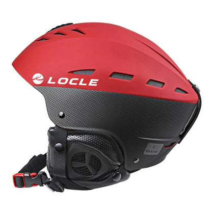 LOCLE Ski Helmet Men Women Children Kids CE Safety Winter Sports Snow Skiing Snowmobile Snowboard Skateboard Helmet Size 52-61cm