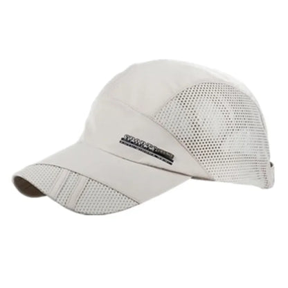 Adjustable Quick Dry Braethable Hat Running Baseball Summer Mesh Cap Visor Sports Cool Fashion Hot Outdoor Popular Men Women