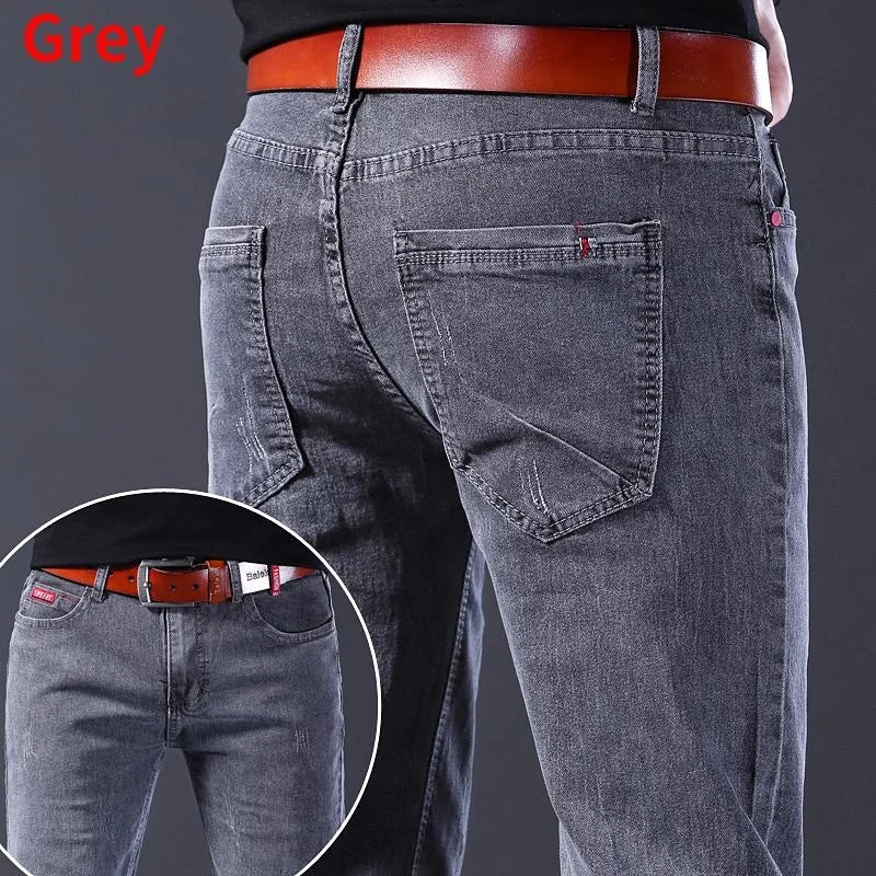 Jeans Slim Straight Pants