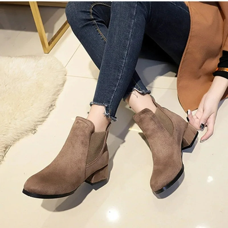 Women  Ankle Boots Autumn Winter  Boots