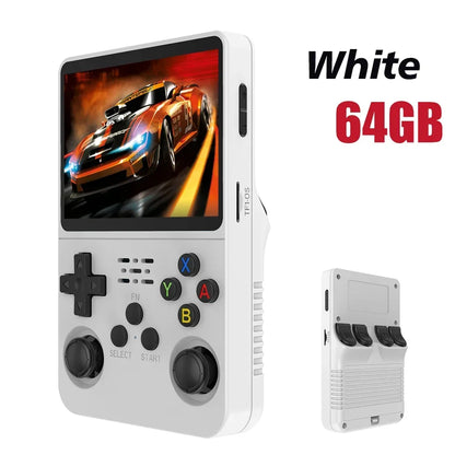 128G R36S Retro Video Game Console Linux System 3.5 Inch IPS Screen RK3326 Portable Pocket Player 64G 256G Games best Boys gifts