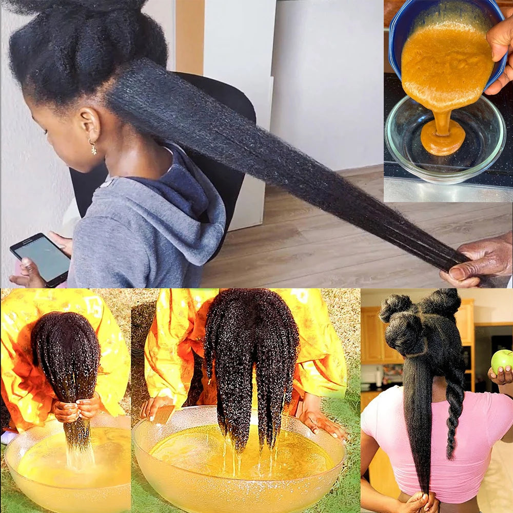 African Layden Oil Made by Ancient Methods GROW YOUR HAIR FASTER LONGER Visible Results Stop Breakage  Promotes Hair Growth