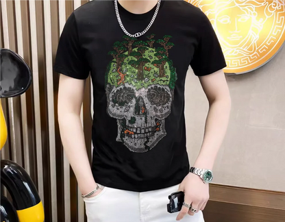 Casual  T Shirts Fashion Mens Brand