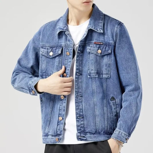 Casual Cotton Denim Jeans Coat