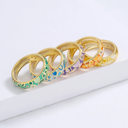 Classic Rings for Women 925 Silver Colorful Rings Bright Handmade Enamel Jewelry New Wedding Women's Rings Luxury Jewelry