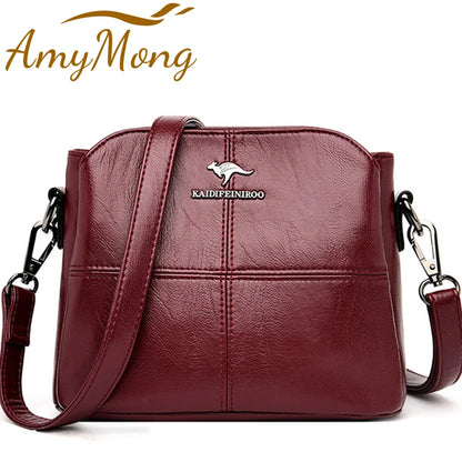 Women Fashion Tote Bag High Quality Soft Leather Ladies Handbags Female Small Shoulder Crossbody Bags for Ladies 2024 Sac Bolso