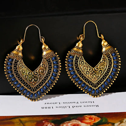 Bohemia Antique Bronze Indian Earrings